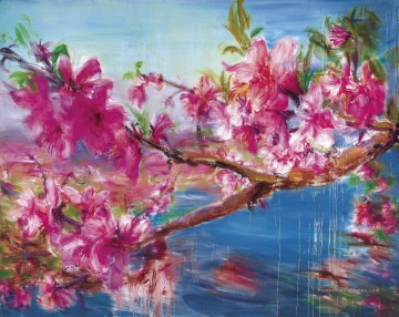artisan moderne Tableau Peinture - Peach Blossom 7 Moderne